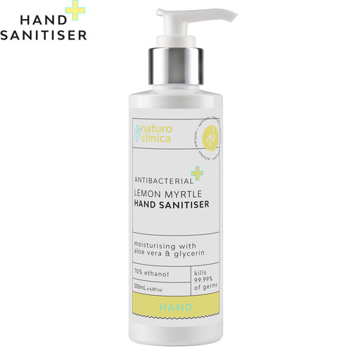 Antibacterial Lemon Myrtle Hand Sanitiser 200mL