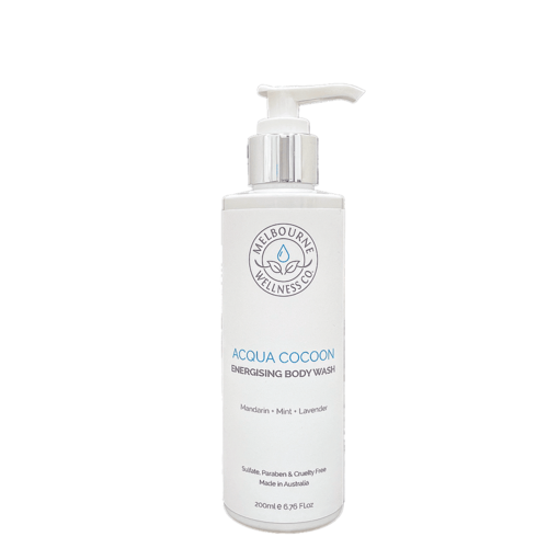 AQUA COCOON - energising body wash am+ 200mL