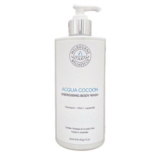 AQUA COCOON - energising body wash am+ 500mL