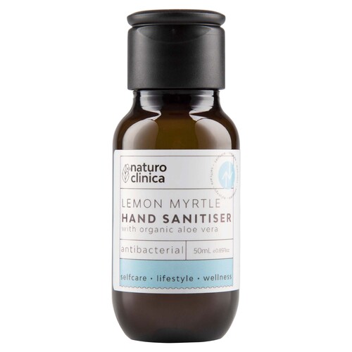 Lemon Myrtle Hand Sanitiser 50mL