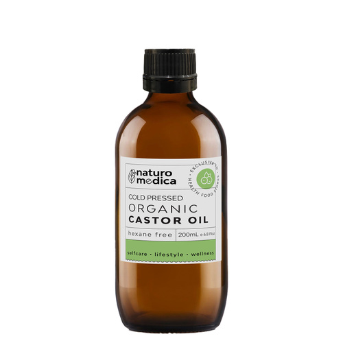 COLD PRESSED ORGANIC CASTOR OIL 200mL