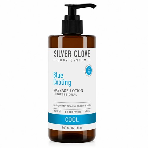 Silver Clove Blue Cooling Massage Lotion - 500mL