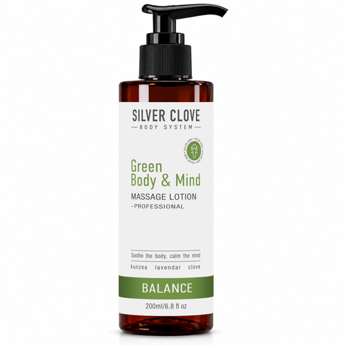 Silver Clove  Green Body & Mind Massage Lotion - 200mL