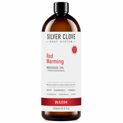 Silver Clove Red Warming Massage Oil - 1L